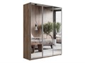 Шкаф-купе Милан 1800/2300/570 (Зеркало) 2437
