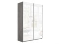 Шкаф-купе Милан 1400/2300/570 (Белое стекло) 2440