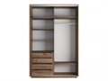 Шкаф-купе Лофт (Зеркало, ЛДСП) 140/240/60 Ш1254