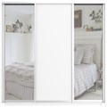 Шкаф-купе Экспресс (Зеркало-2, ЛДСП) 240/240/60 Ш1706 Шкаф-купе Экспресс (Зеркало-2, ЛДСП) 240/240/60 Ш1706
