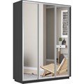 Шкаф-купе Лофт (Зеркало) 180/240/60 Ш2552
