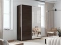 Шкаф-купе Прайм (Зеркало/ЛДСП) 140/230/57 П1005