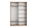 Шкаф-купе Прайм (Зеркало/ЛДСП) 140/230/57 П1005