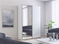 Шкаф-купе Прайм (Зеркало/ЛДСП) 160/230/57 П1006
