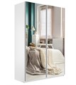 Шкаф-купе Прайм (Зеркало / Зеркало) 120/230/57 П1007