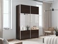 Шкаф-купе Прайм (Зеркало / ЛДСП) 140/230/57 П1011