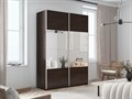 Шкаф-купе Прайм (Зеркало / ЛДСП) 160/230/57 П1012