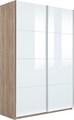Шкаф-купе Прайм (Стекло Белое) 160/230/57 П1015