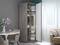 Угловой шкаф Лофт (Зеркало) 90/90/220 У1003