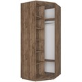 Угловой шкаф Лофт (Зеркало) 90/90/240 У1004
